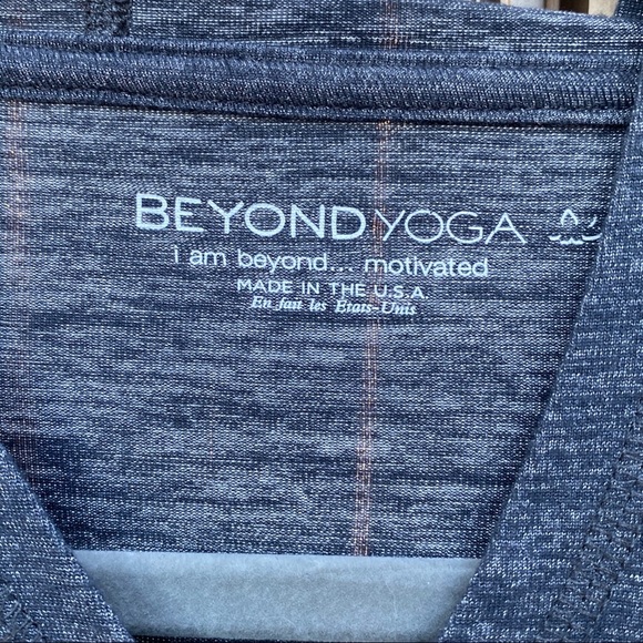 Beyond Yoga cloud heather pullover ruched hoodie S - Picture 4 of 7